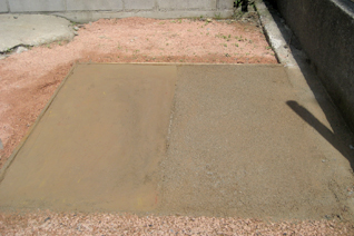 固まる砂ハイドサイドは強度が高い 固まる砂ハイドサイドは強度が高い